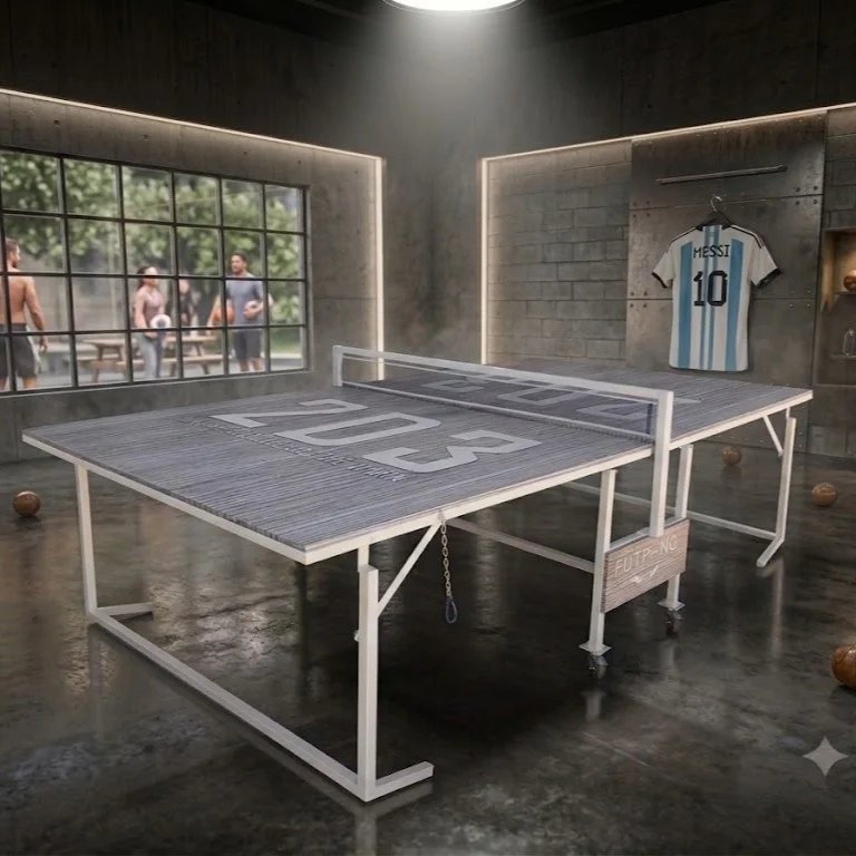 Ping Pong convertible a Futpong personalizada