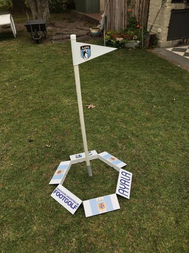Hoyo oficial para la Asociación Argentina de Footgolf